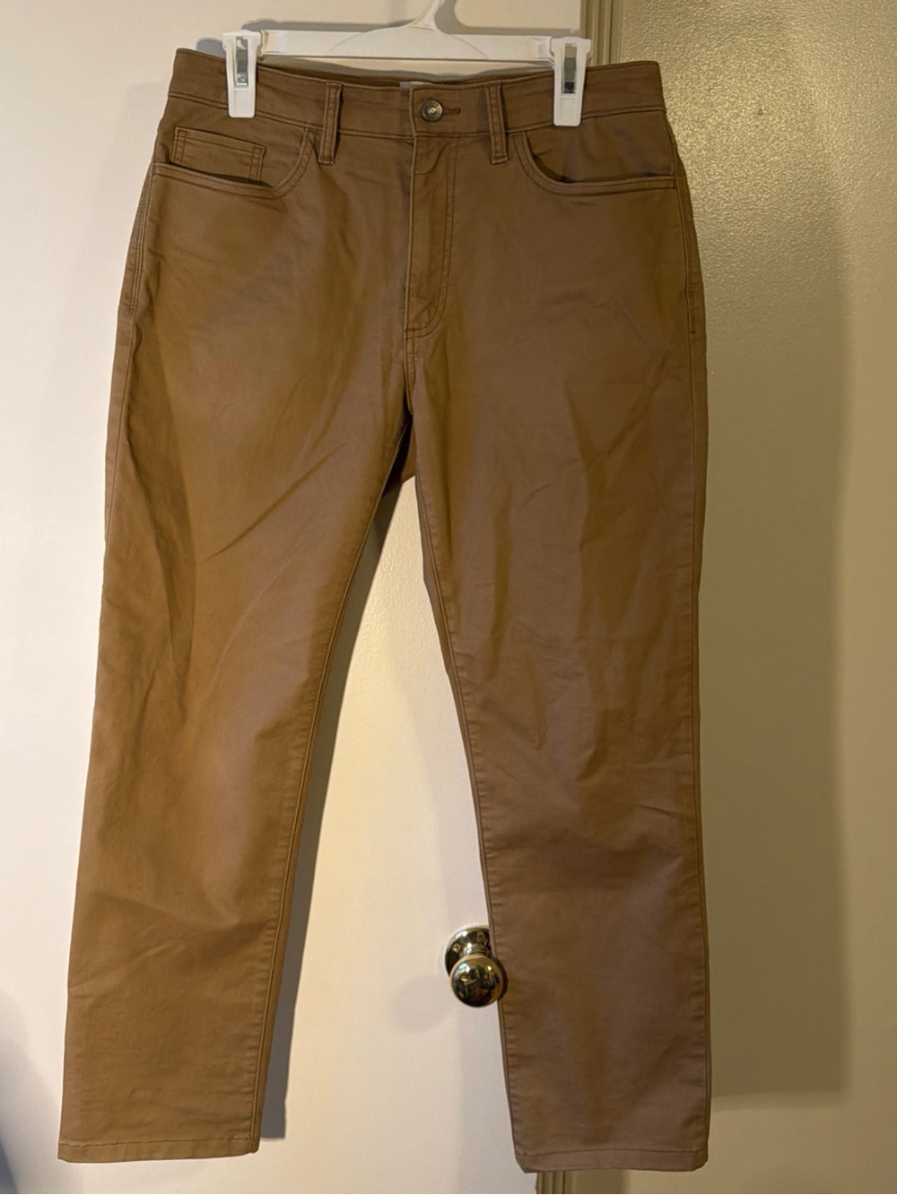 Flint and Tinder 365 Pant Mens 30x28 Brown Straight Fit 5 Pocket Stretch Outdoor